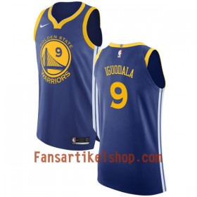 NBA Golden State Warriors Trikot Andre Iguodala 9 Nike 2017-18 Blau Swingman - Herren